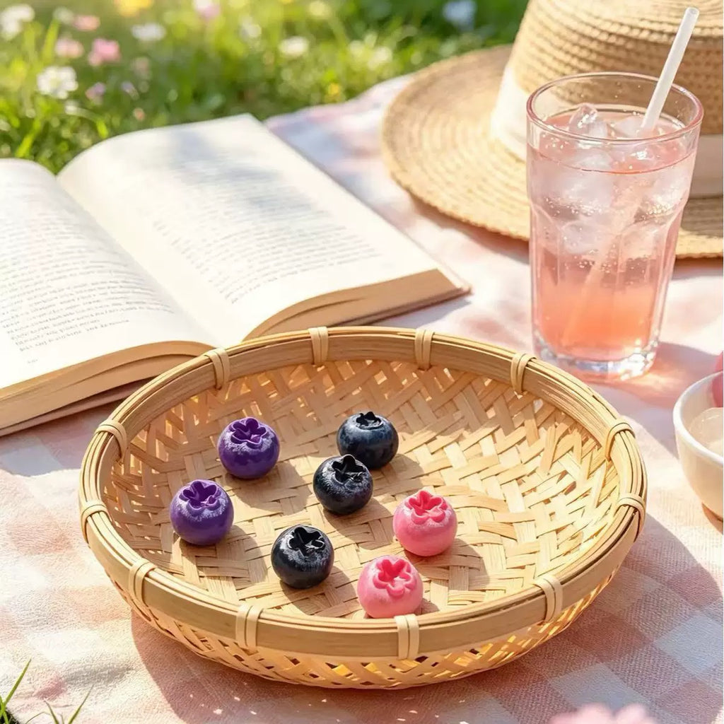 Colorful blueberries