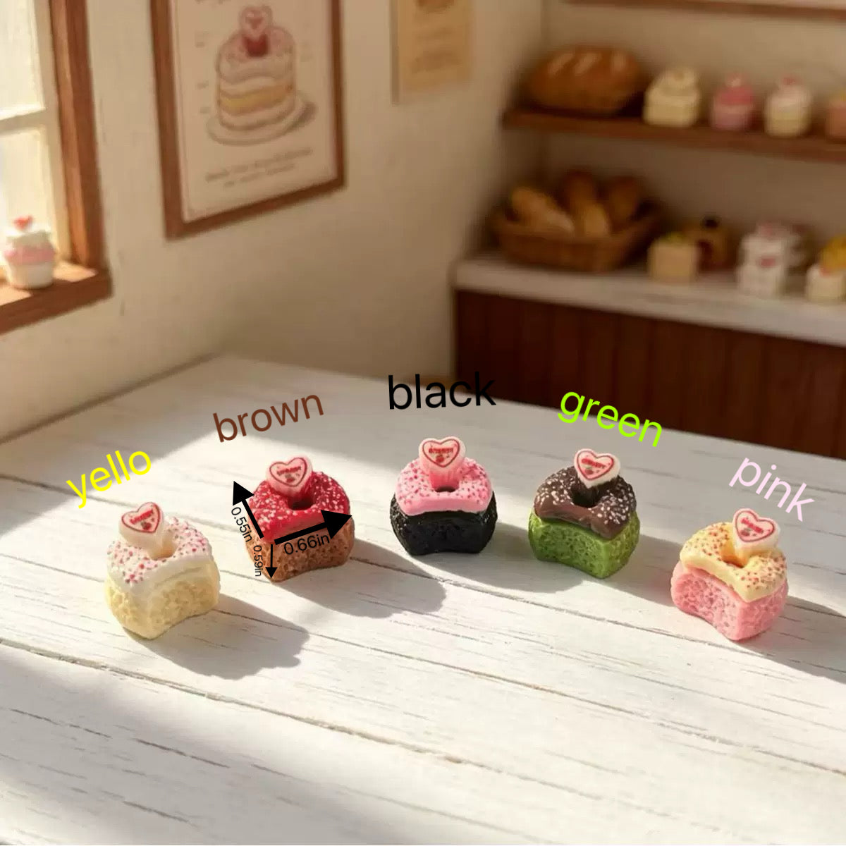 A bitten donut