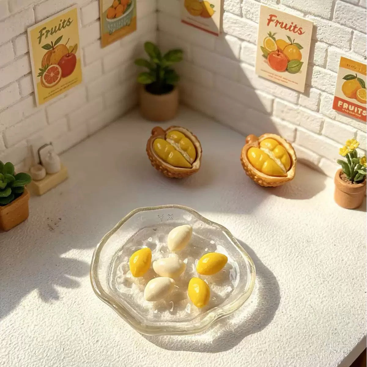 Mini durian flesh