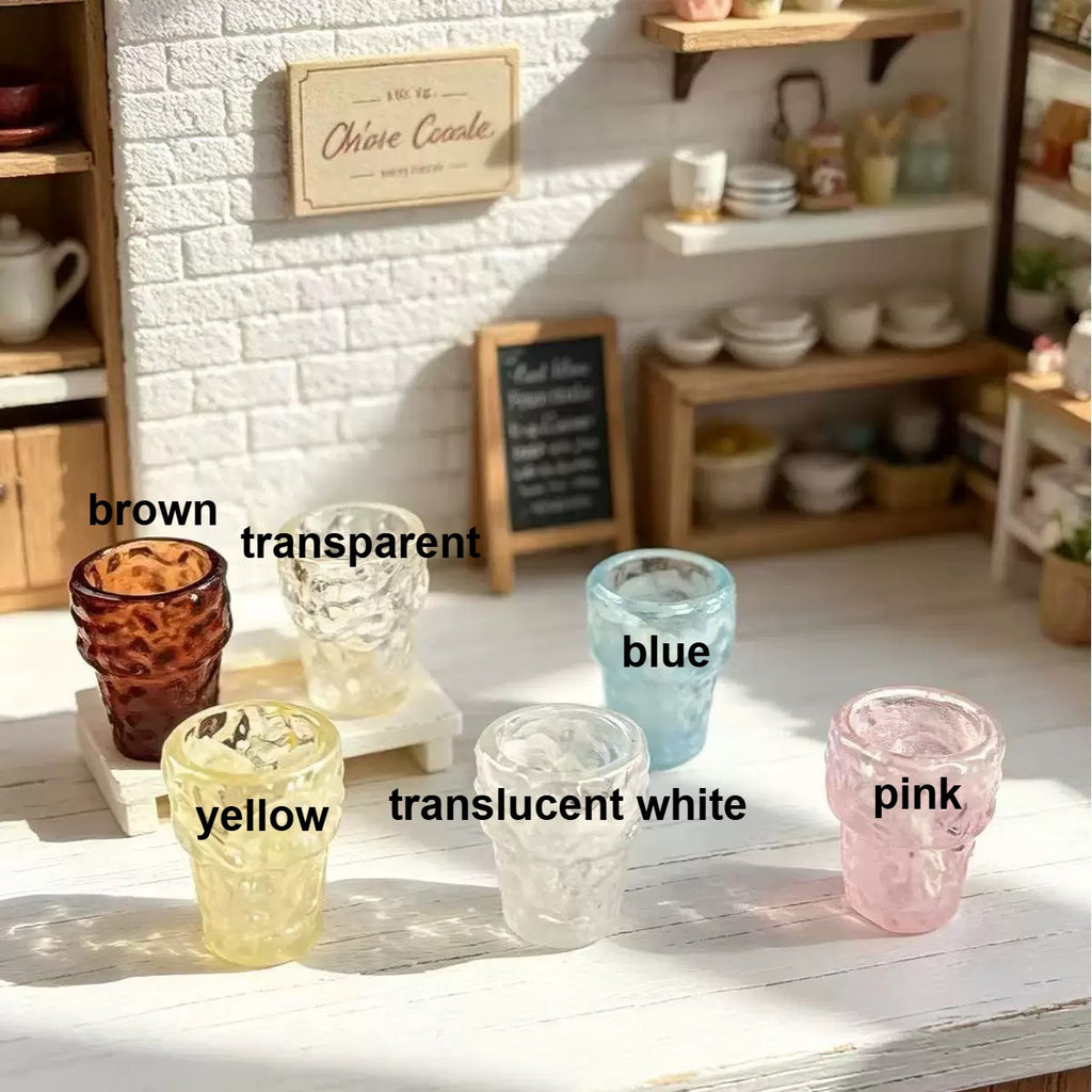 empty cream cup