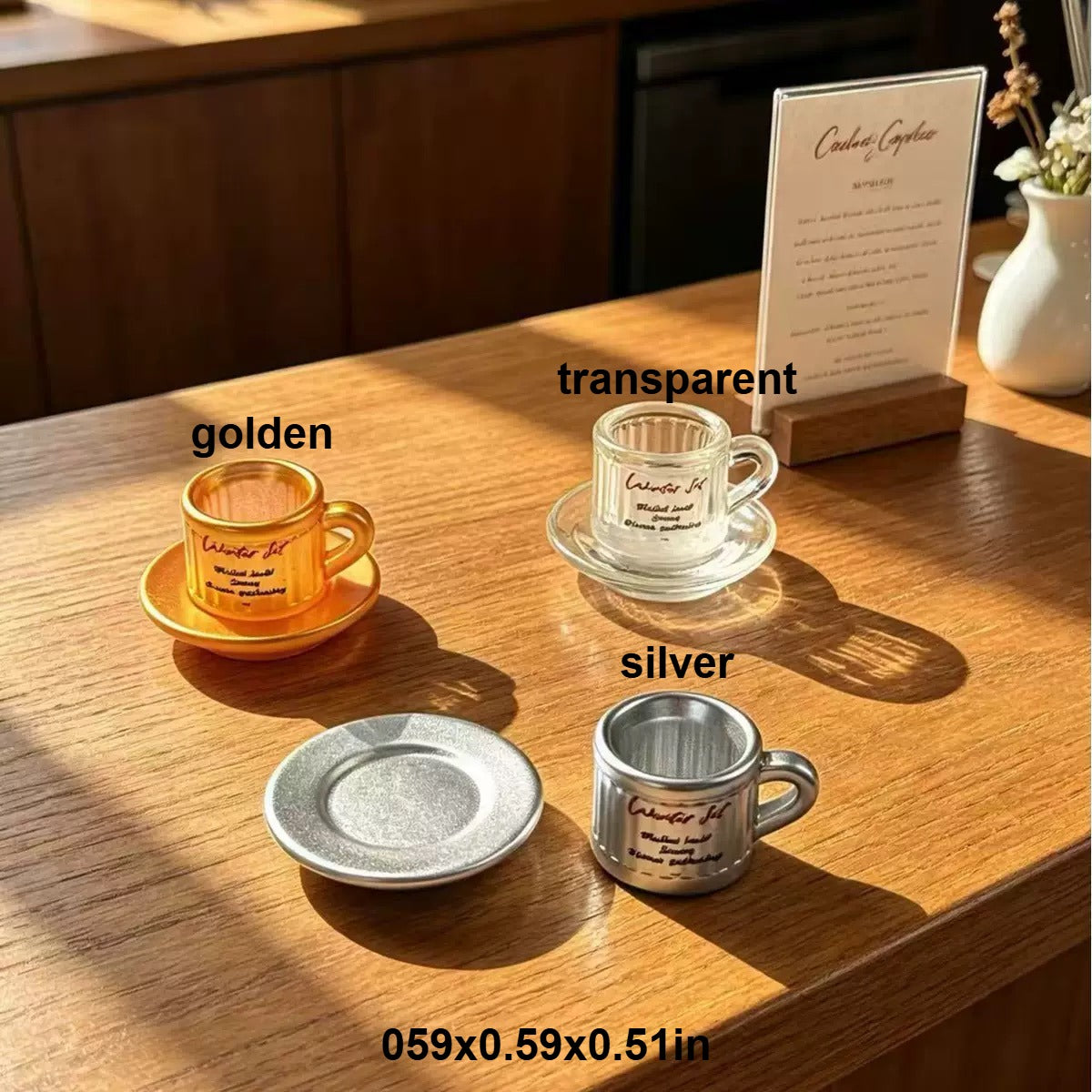 Coffee cup and saucer