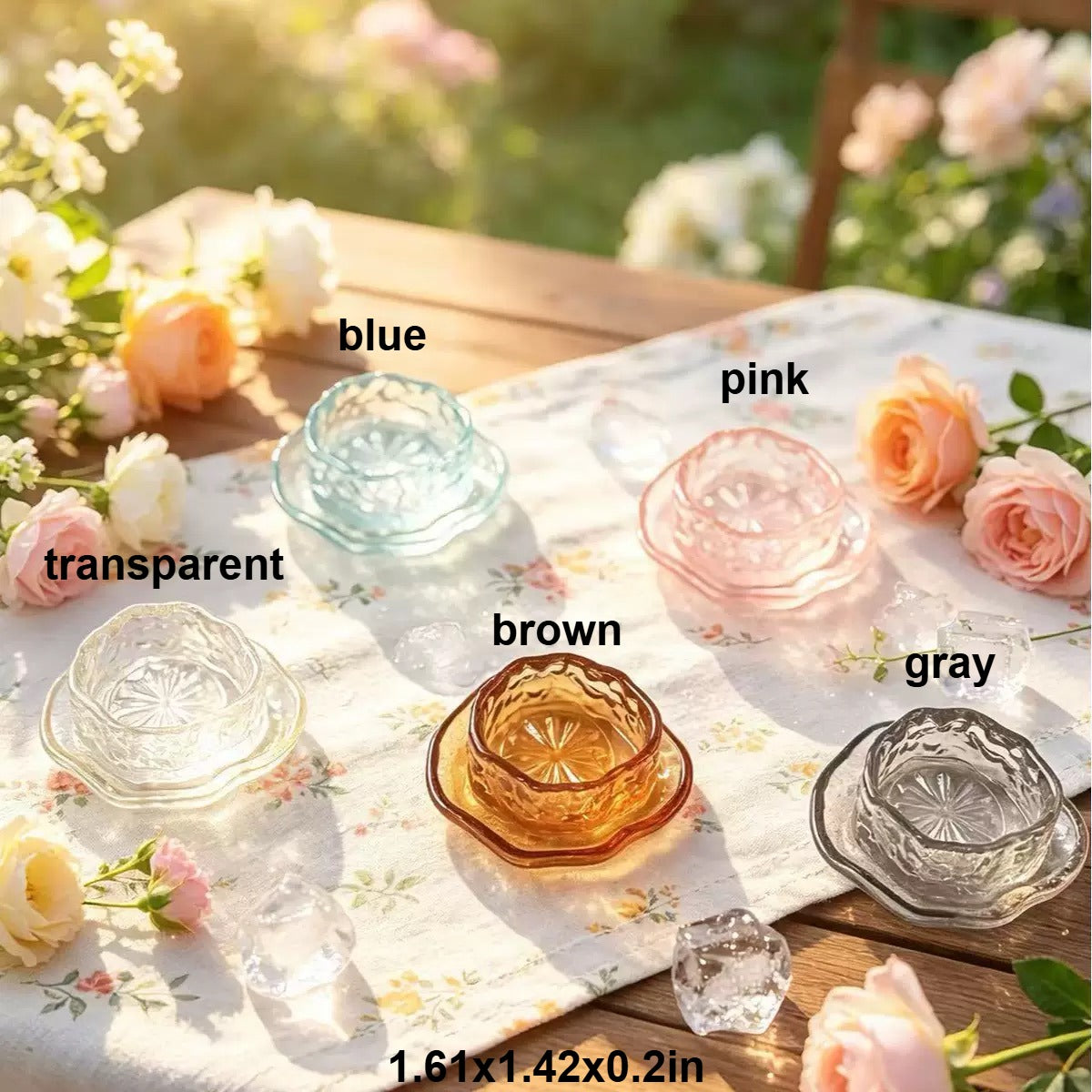 Cloud-shaped sweet soup bowl